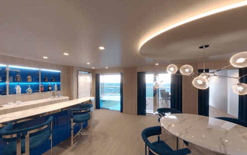 MSC Yacht Club Owner's Suite with Whirlpool Bath